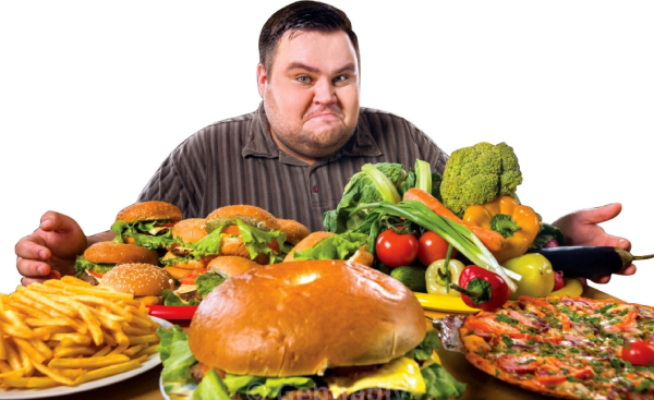 علت چاقی ناگهانی در افراد می­تواند رعایت نکردن رژیم غذایی باشد.