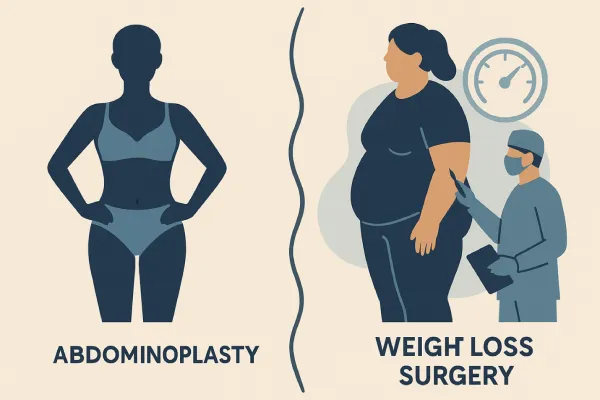 تفاوت ابدومینوپلاستی با جراحی لاغری