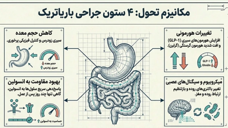 عمل جراحی متابولیک و جراحی لاغری
