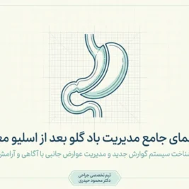 علت باد گلو بعد از اسلیو معده